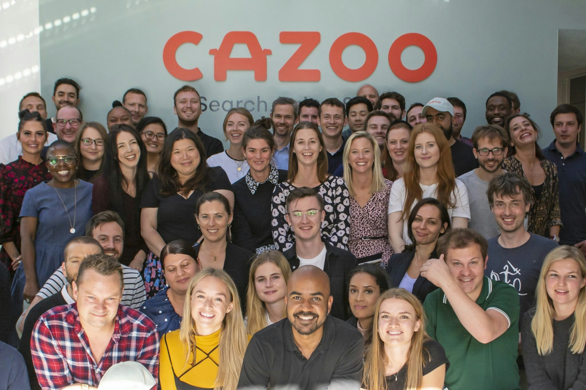 Photo of the Cazoo team.