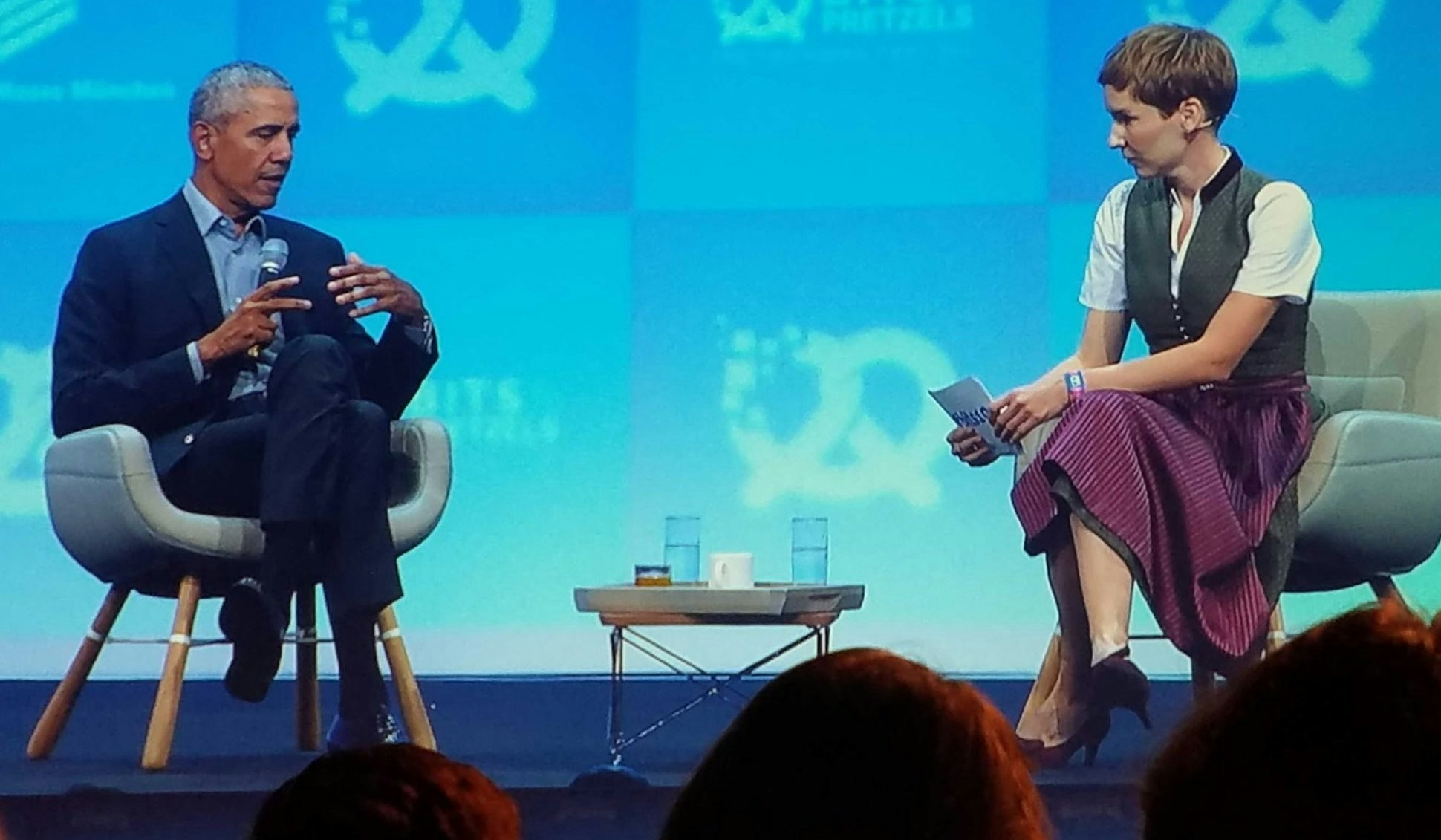 Barack Obama at Bits & Pretzels