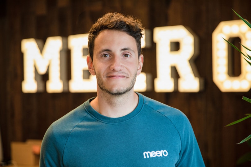 Thomas Rebaud, CEO of Meero