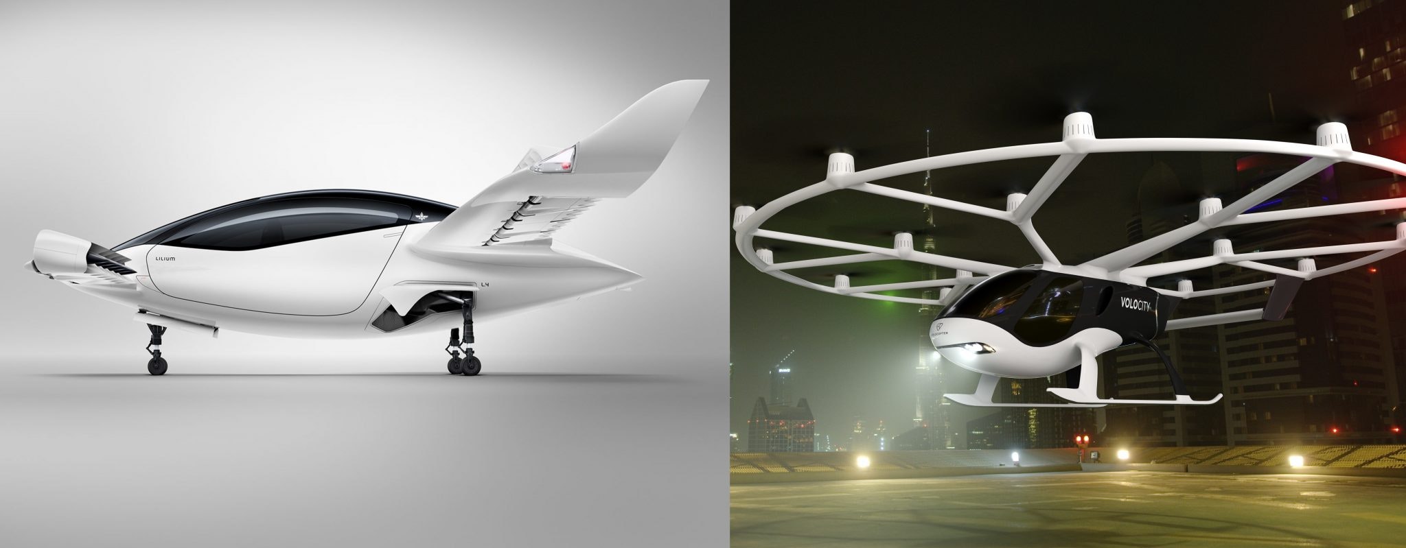 Lilium vs Volocopter