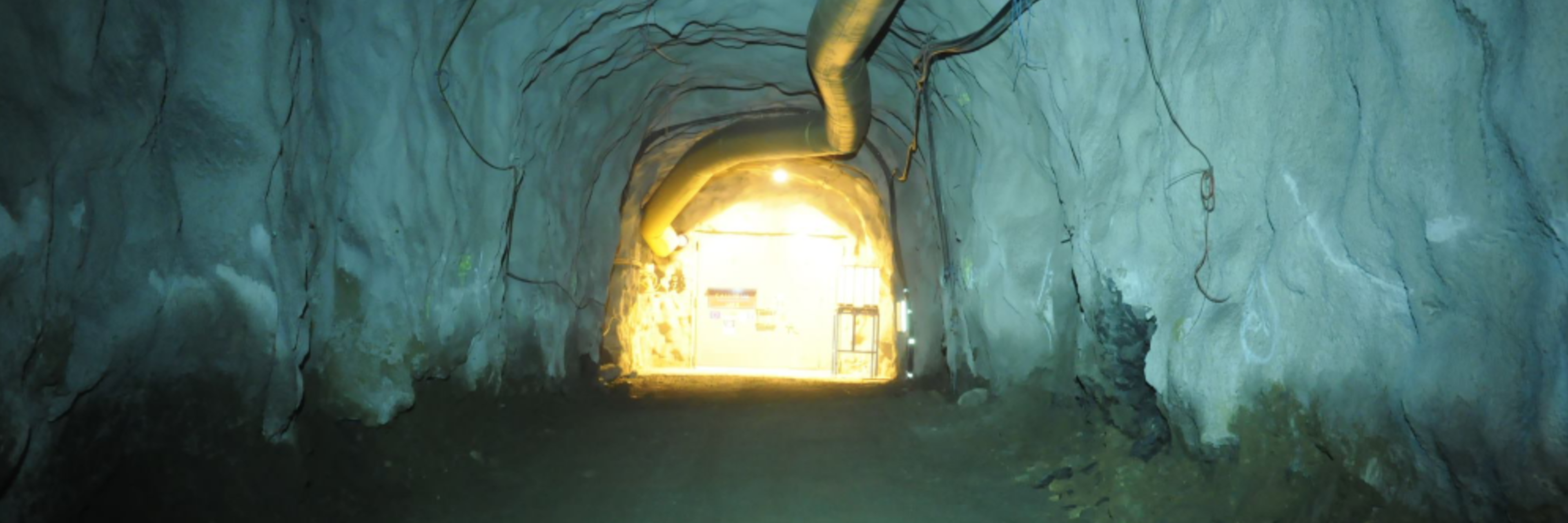 Entrance to Pyhäsalmi mine
