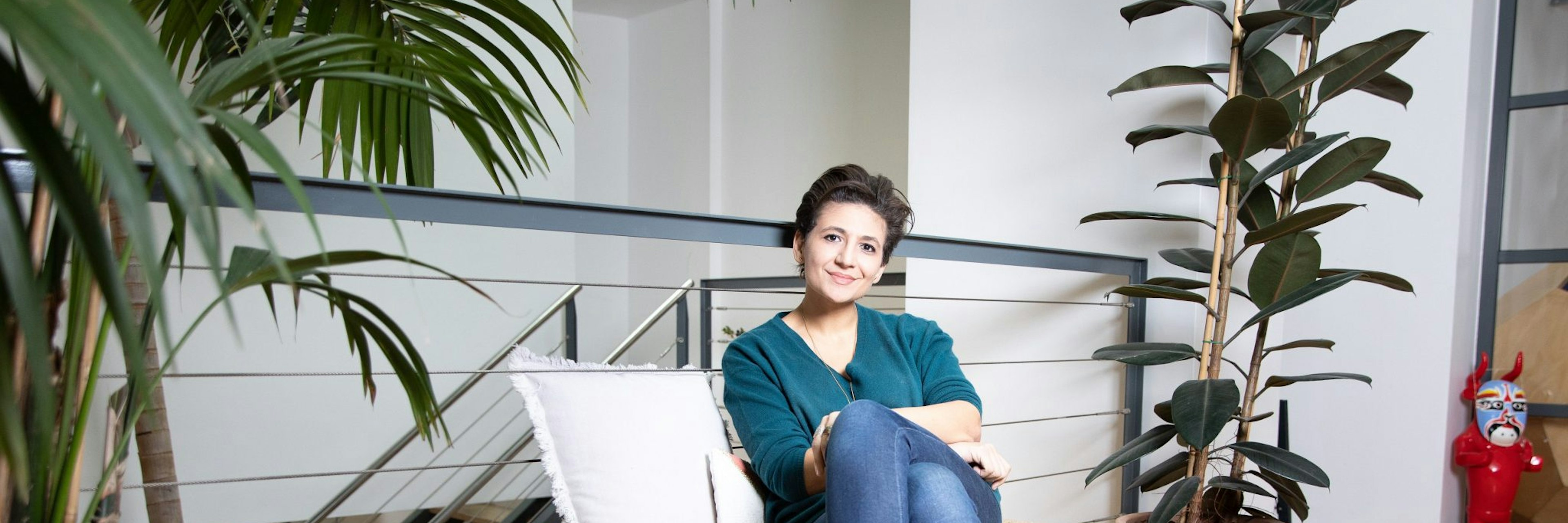 Leavy founder, Aziza Chaouachi