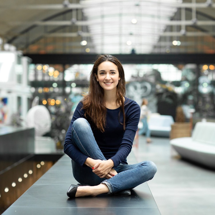 A photo of Roxanne Varza, director of startup incubator Station F