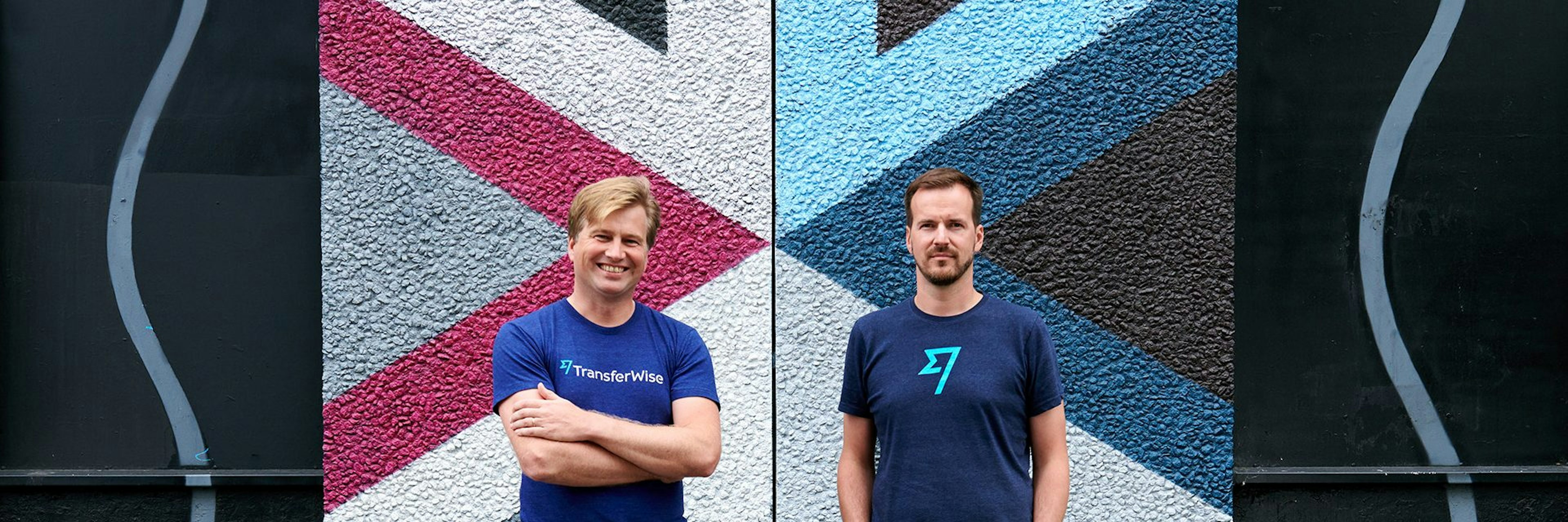 An image of the cofounders of Wise Krito Kaarmann and Taavet Hinrikus