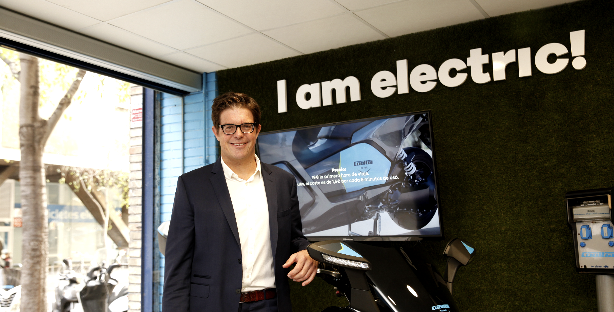 Cooltra CEO and cofounder Timo Buetefisch