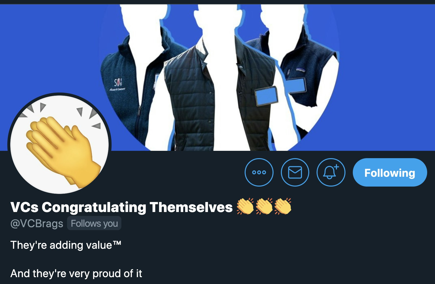 God Bless The Satirical Vc Twitter Accounts Sifted