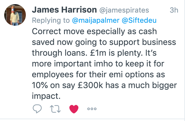 James Harrison tweet