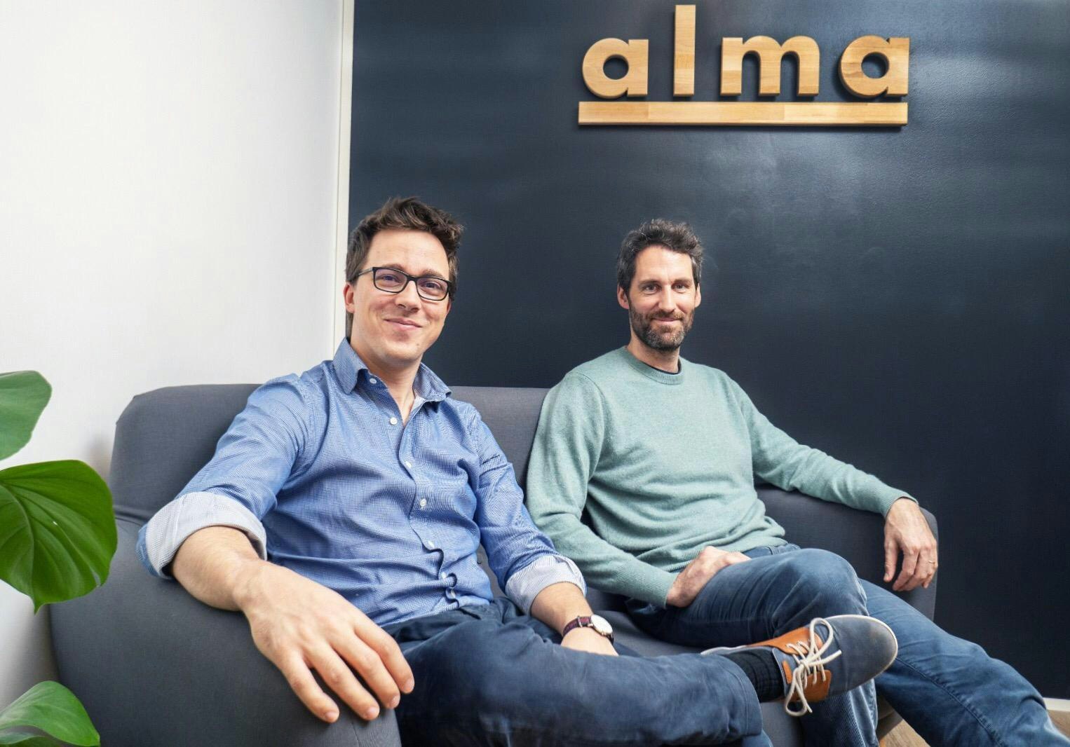 Alma's founders Louis Chatriot and Guillaume Desloge