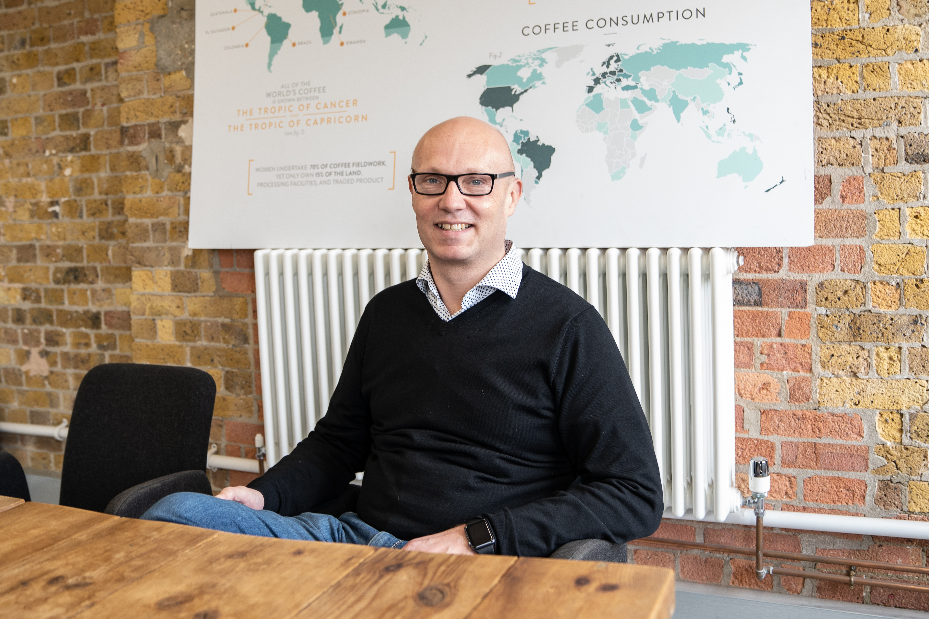 Paul Turton CEO of Pact Coffee