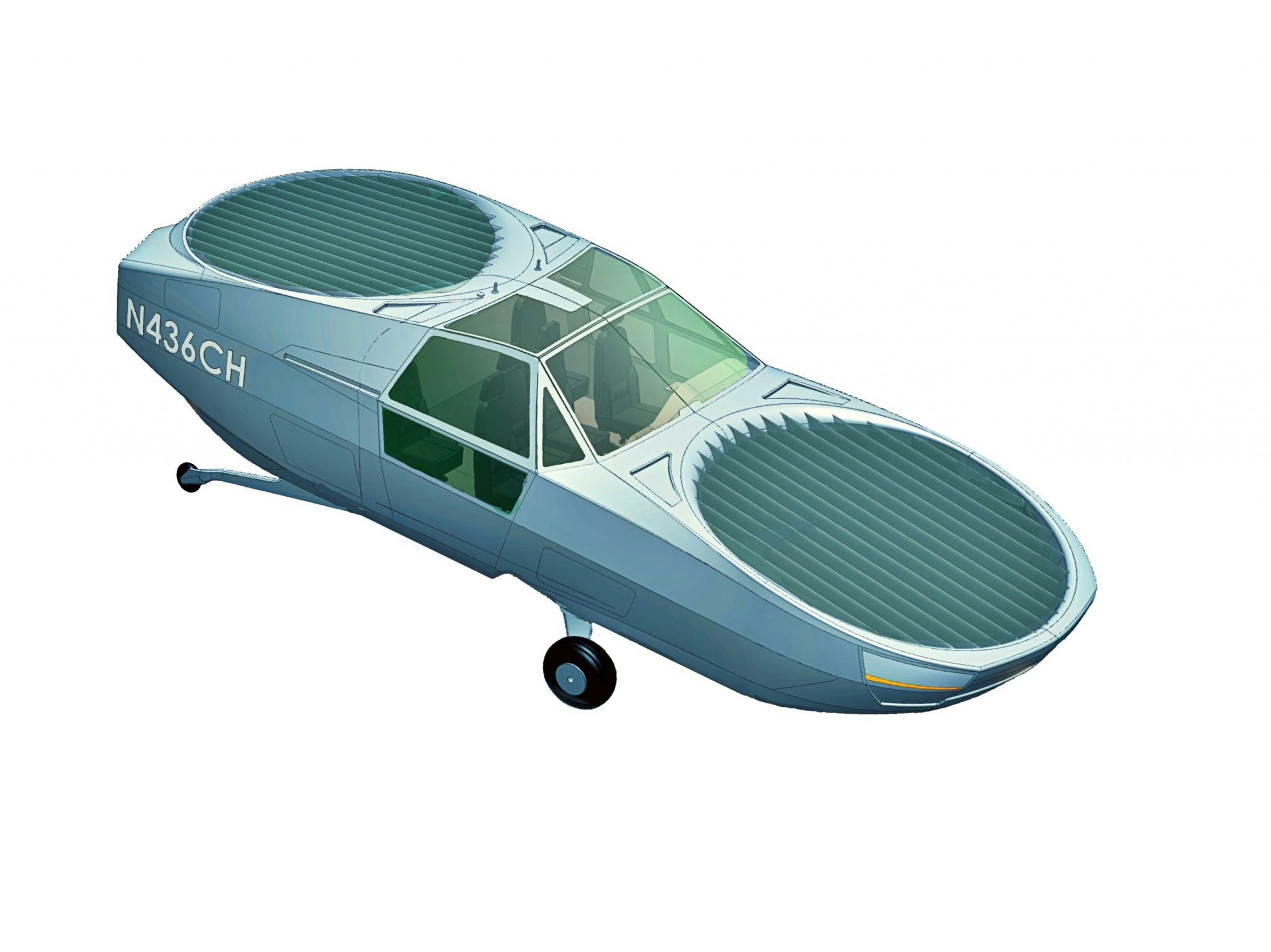 Image of a CityHawk flying car