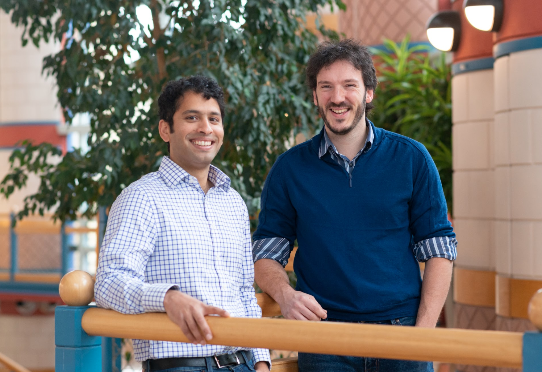 Spotta co-founders Neil D'Souza-Mathew and Robert Fryers