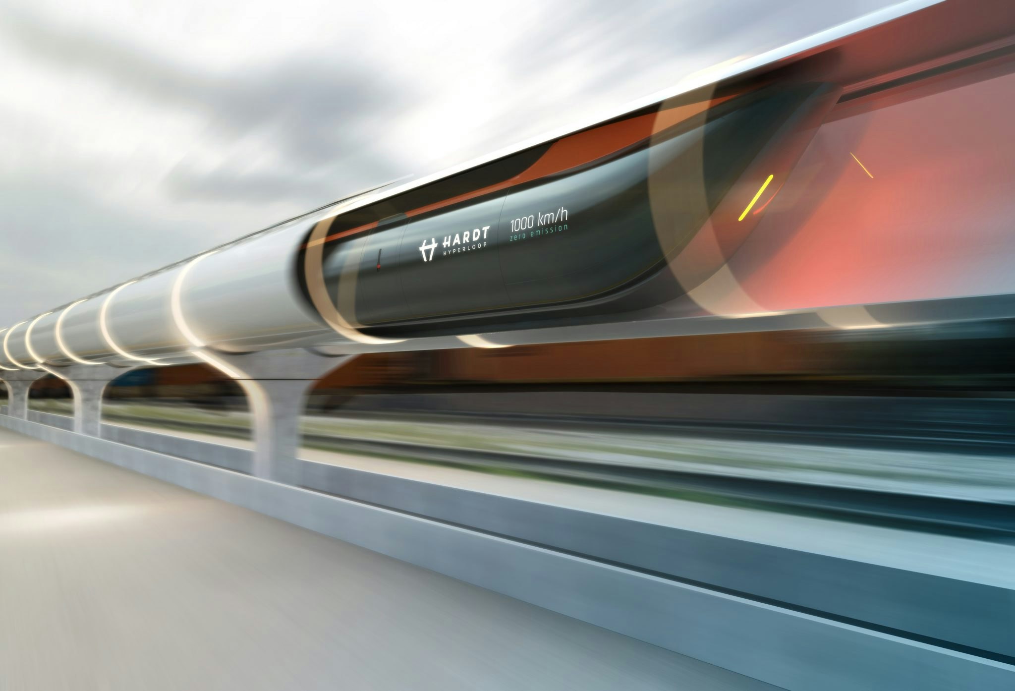 Hardt Hyperloop render