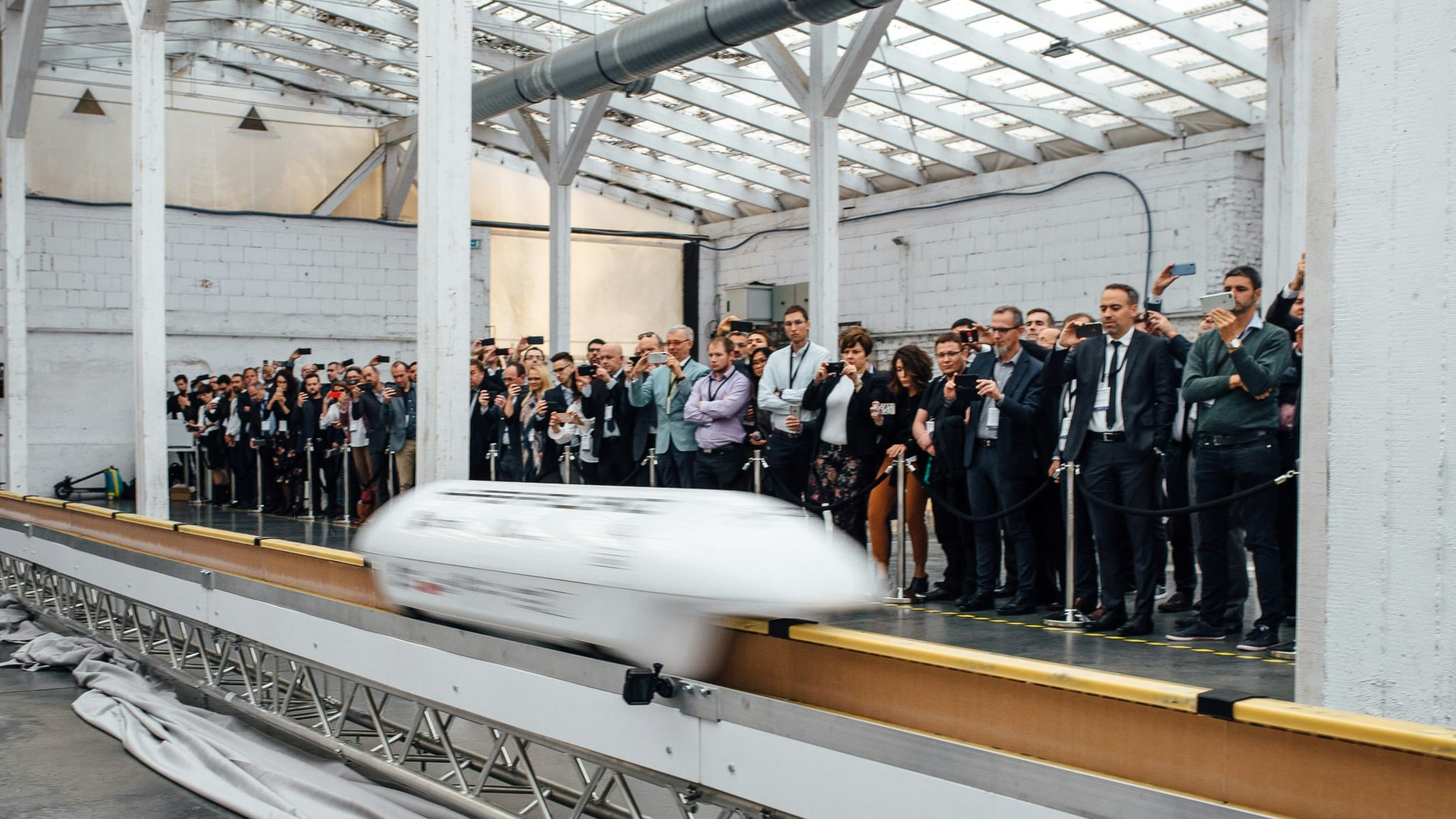 Model maglev train from Hyper Poland