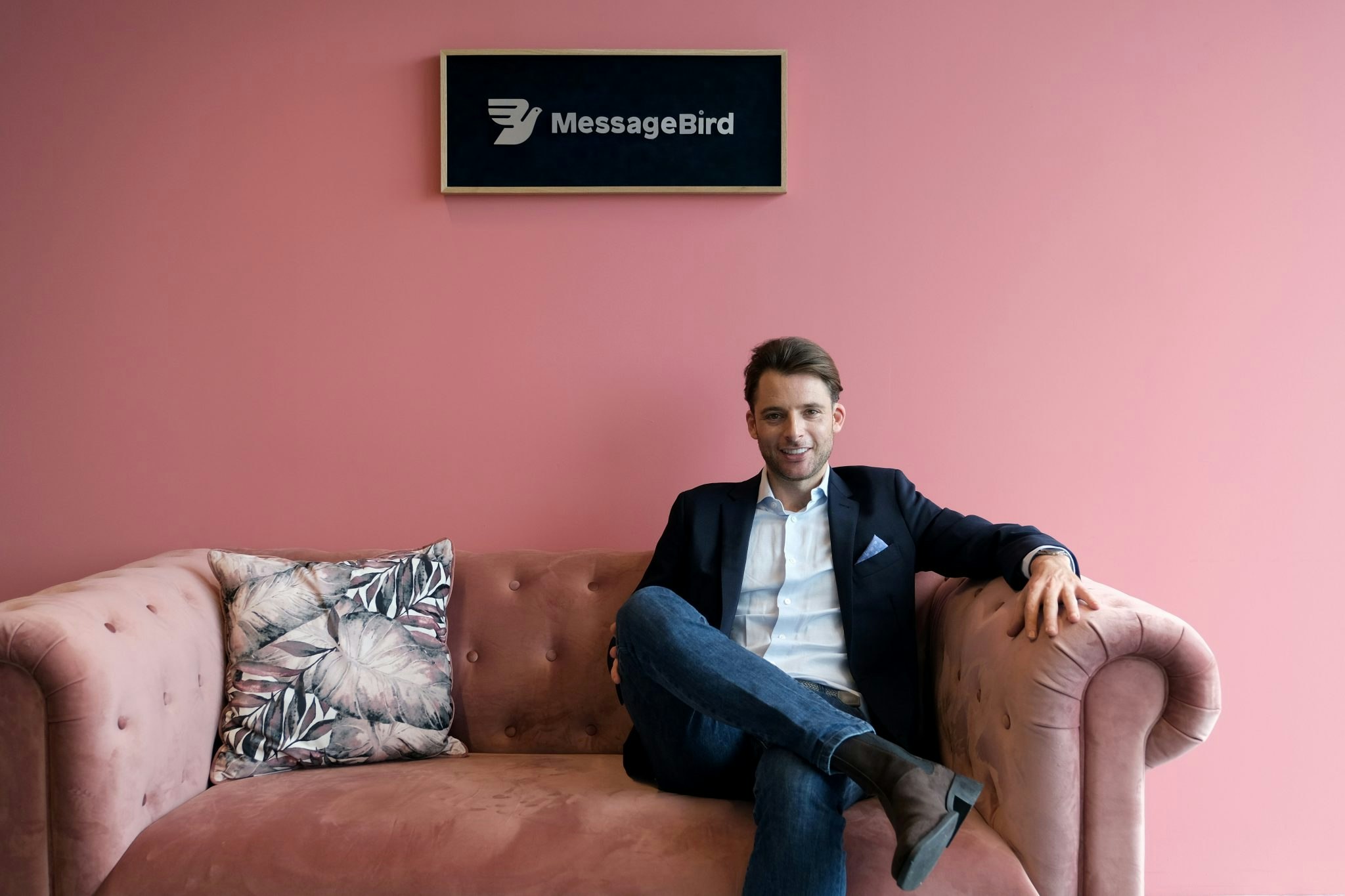 Robert Vis, founder and CEO of MessageBird