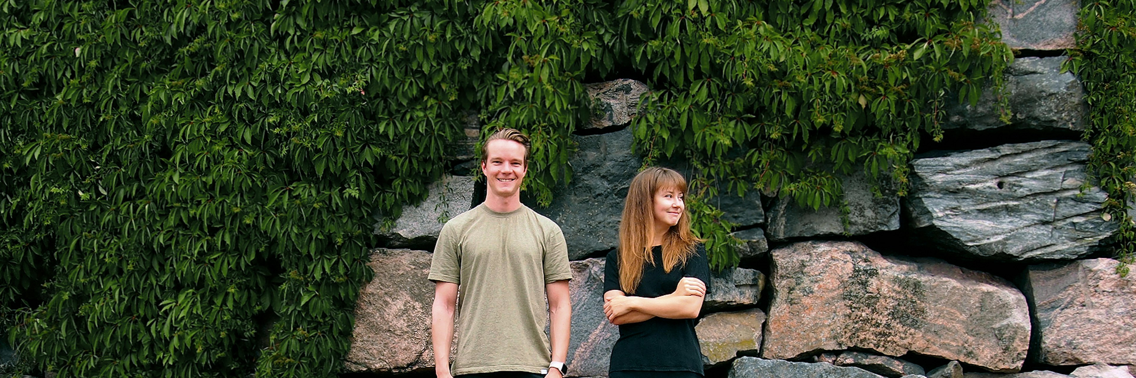 Ilari Haataja and Hanne Lemmetti, cofounders of Alvar Pet