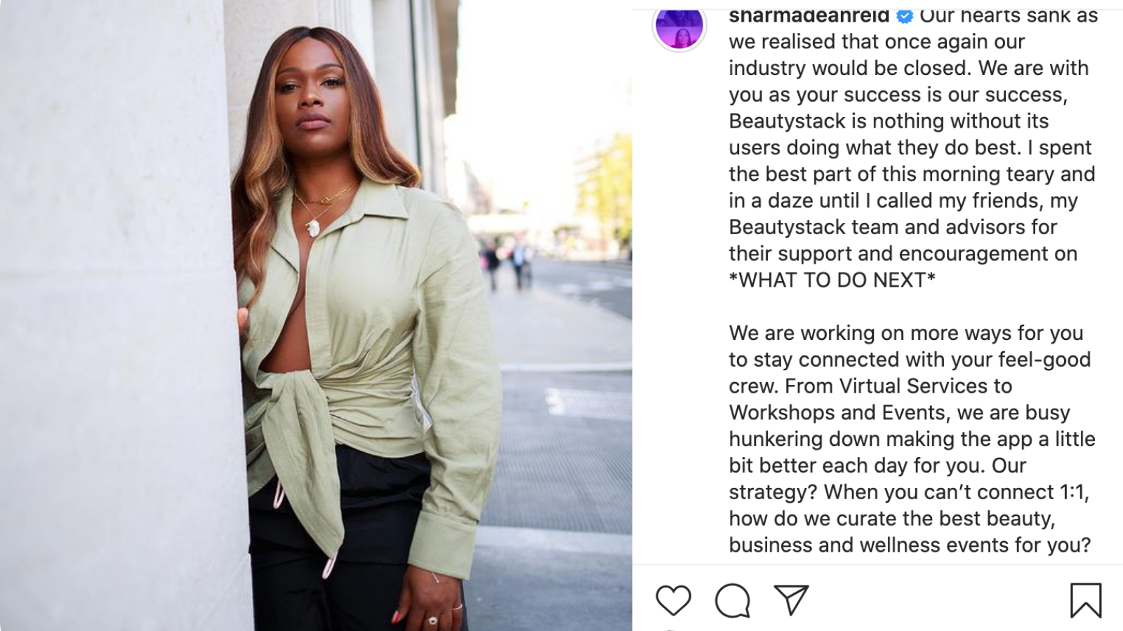 Sharmadean Reid, Instagram tech influencer to follow