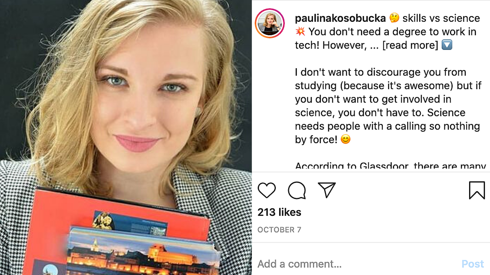 Paulina Kosobucka, tech influencer