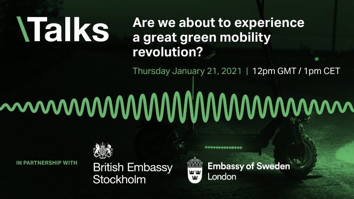 Are we about to experience a great green mobility revolution? event promo image