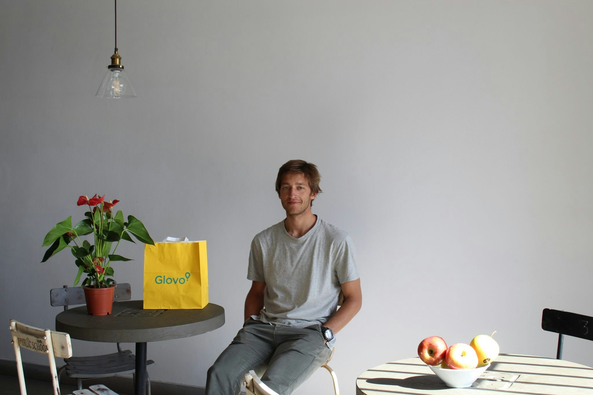 Glovo founder Oscar Pierre