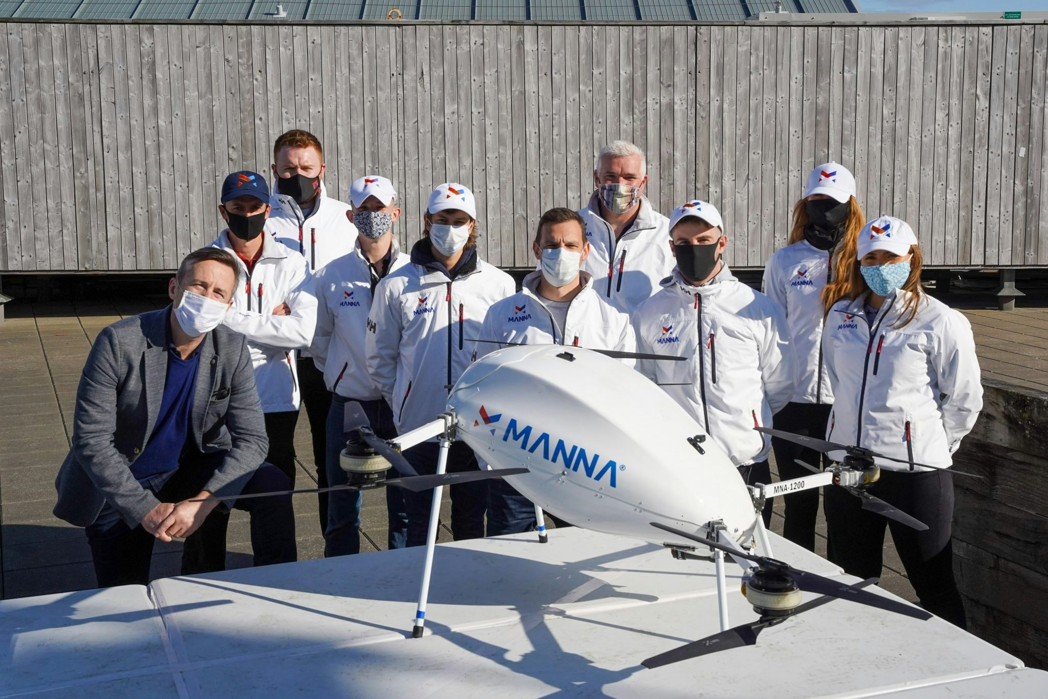 The Manna Aero team