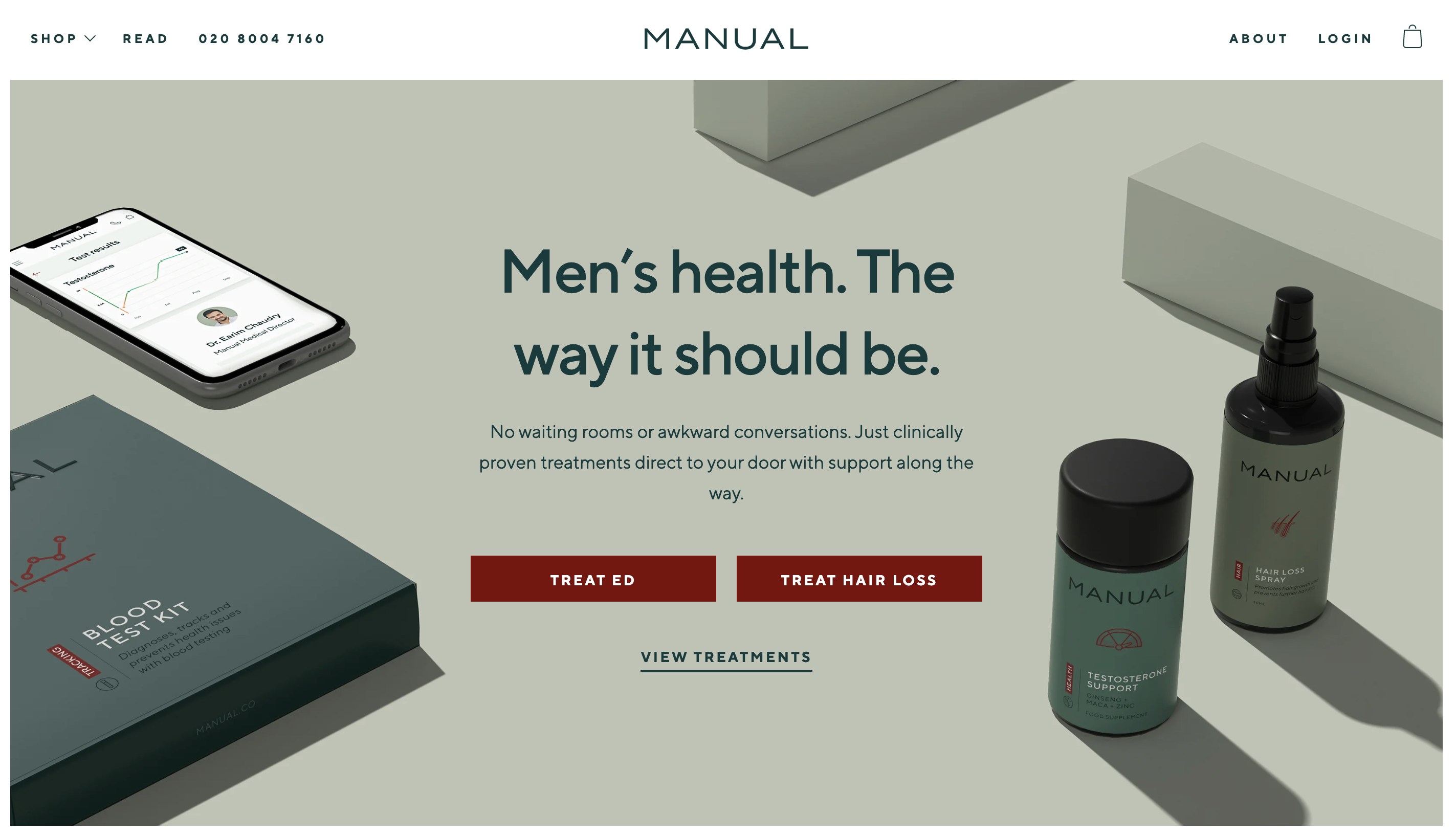 Man Matters- Telehealth Platform for Men's Health & Wellness