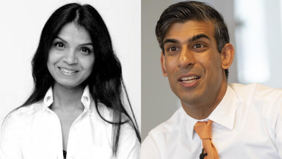 Akshata Murthy and Rishi Sunak