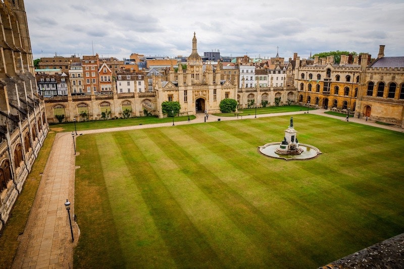 An image of the University of Cambridge
