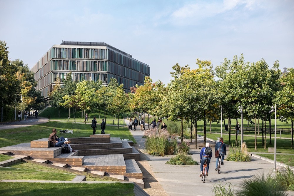 An image of the campus at Copenhagen Business School, one of Europe's top unicorn universities