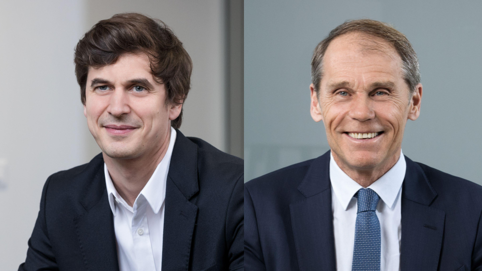 Yann du Rusquec, partner at Eurazeo Growth and Benoist Grossman, CEO Eurazeo Investment Manager and managing partner, venture and growth.
