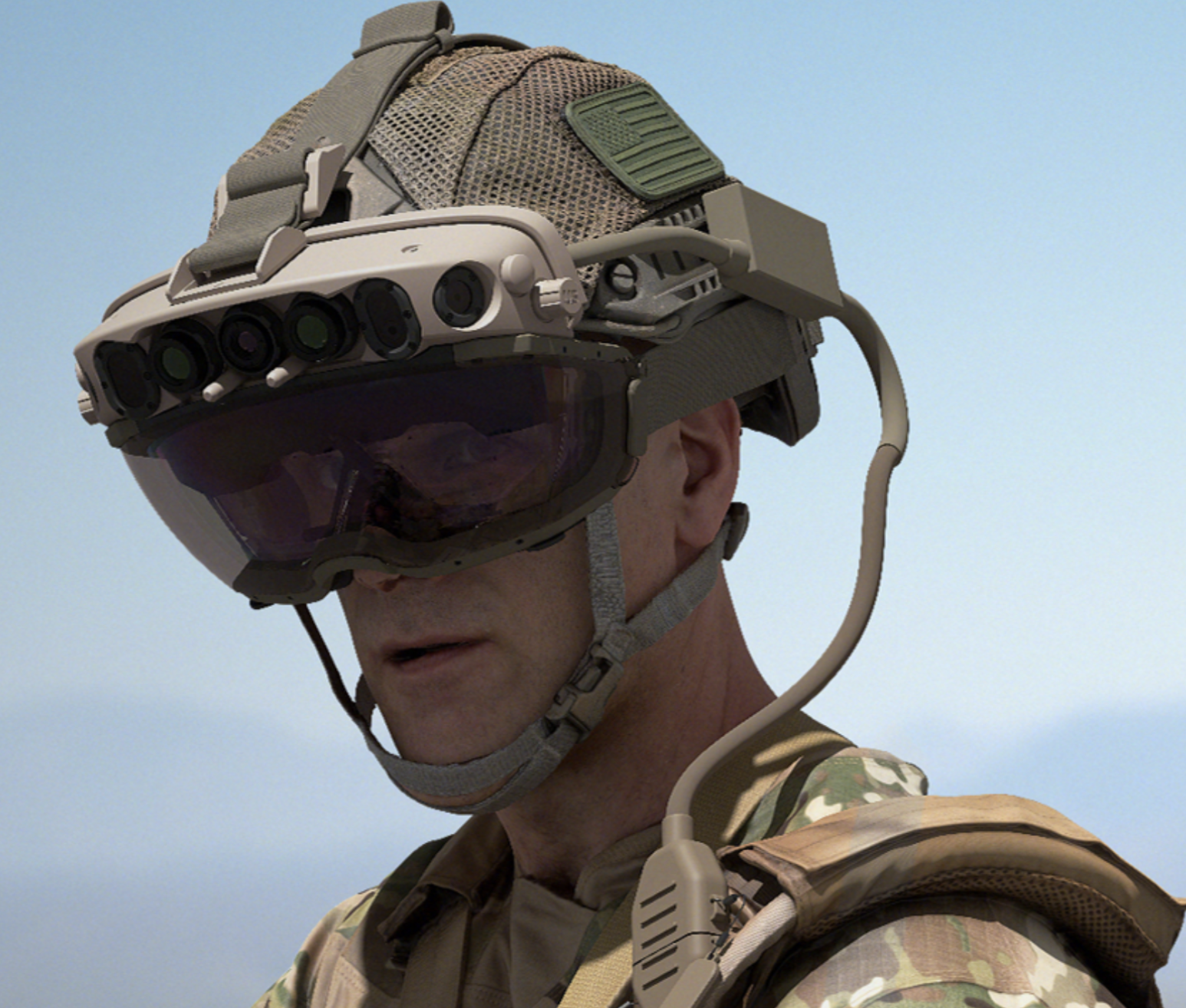 Microsoft hololens military headset