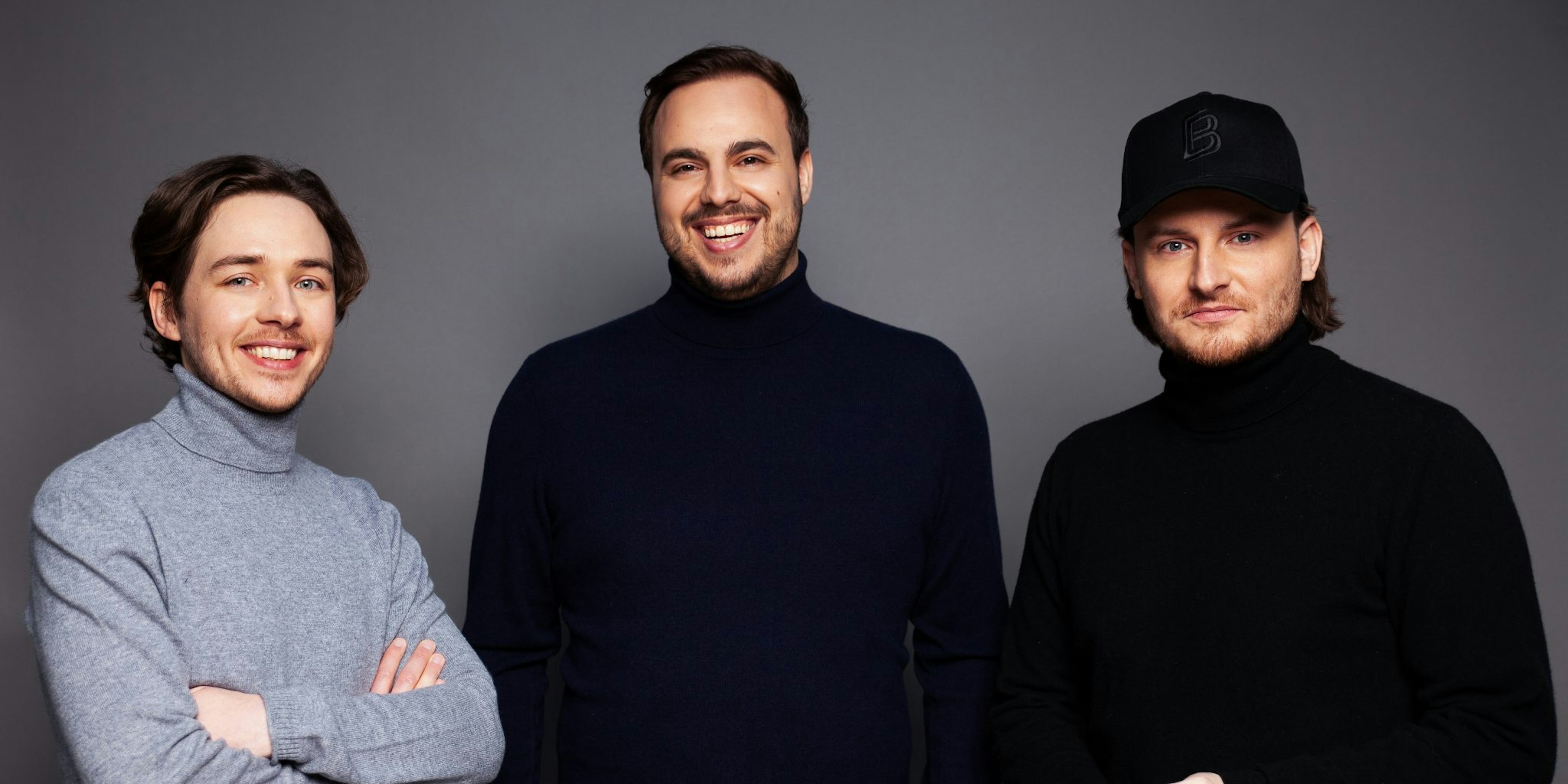 The cofounders of crypto exchange Bitpanda, Christian Trummer, Paul Klanschek and Eric Demuth