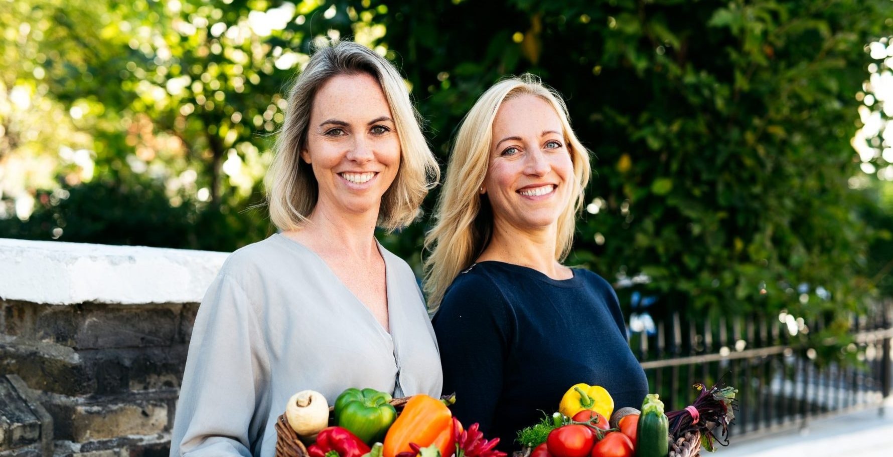 Tessa Clarke and Saasha Celestial-One, the cofounders of Olio