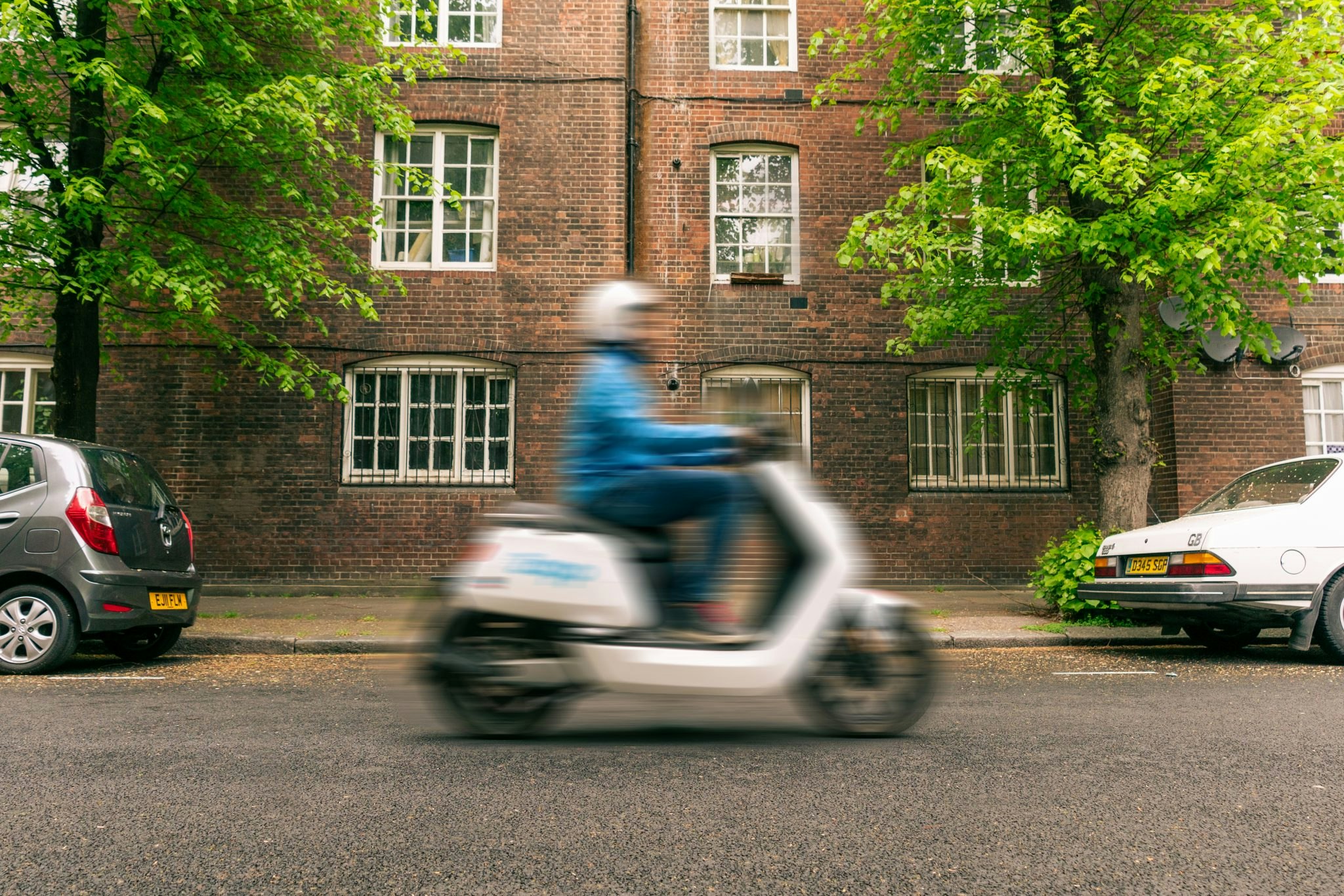 Image of a Zapp rider in motion