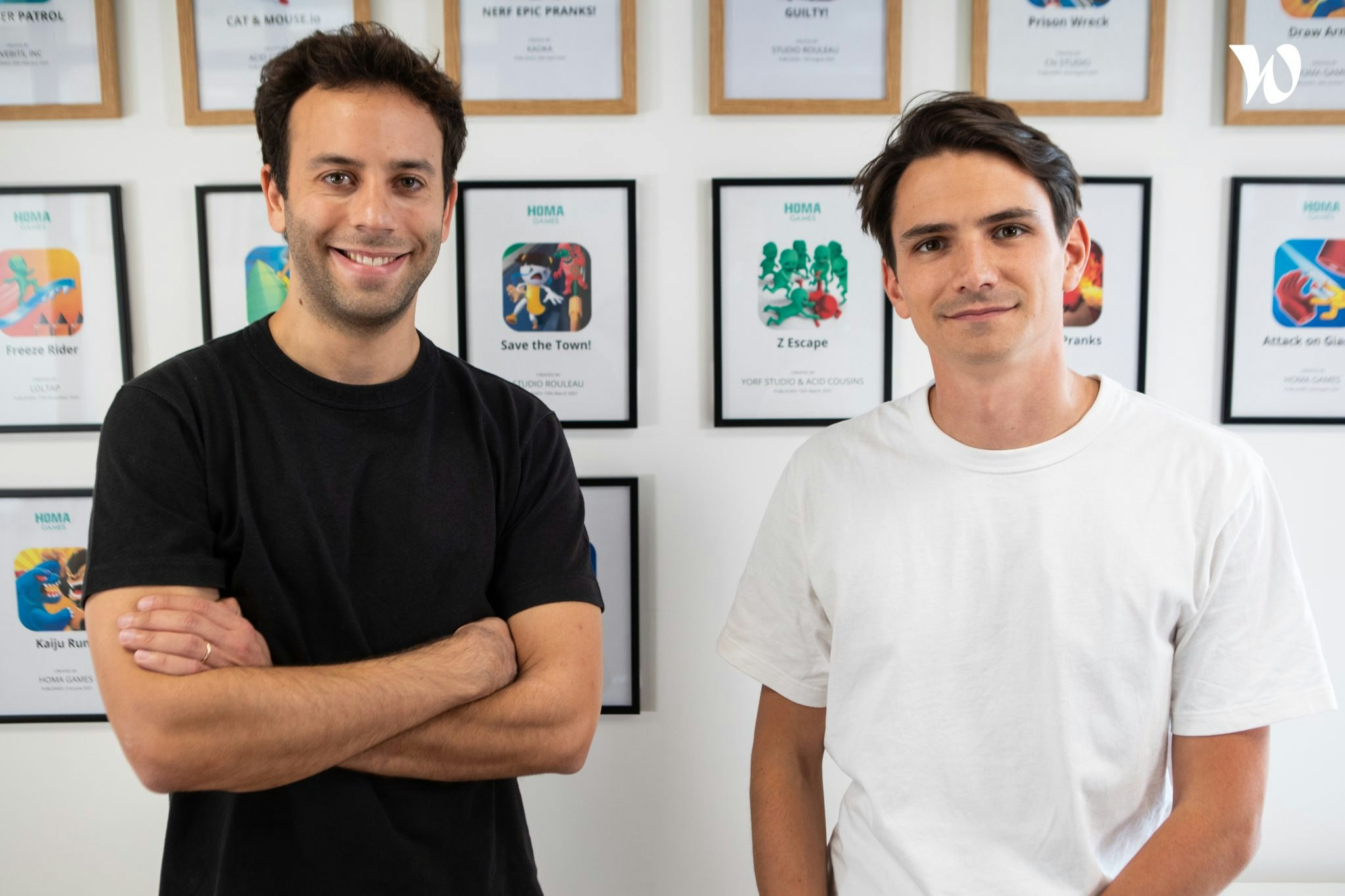 Homes Games CEO Daniel Nathan and CRO Olivier Le Bas