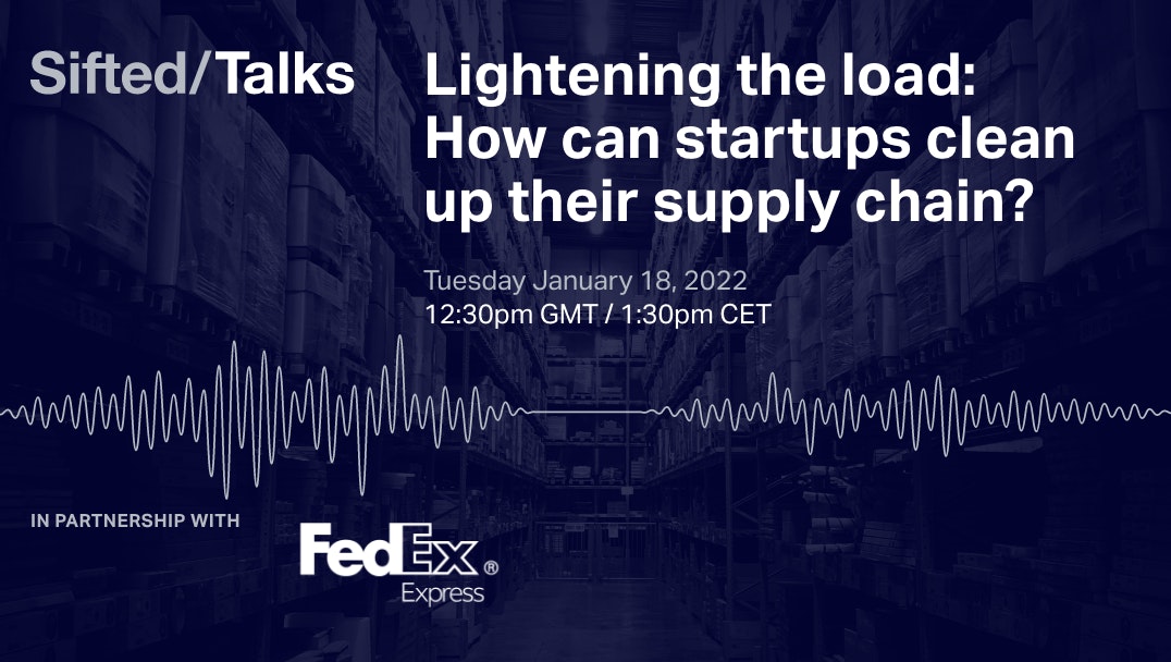 Lightening the load: How can startups clean up their supply chain? event promo image