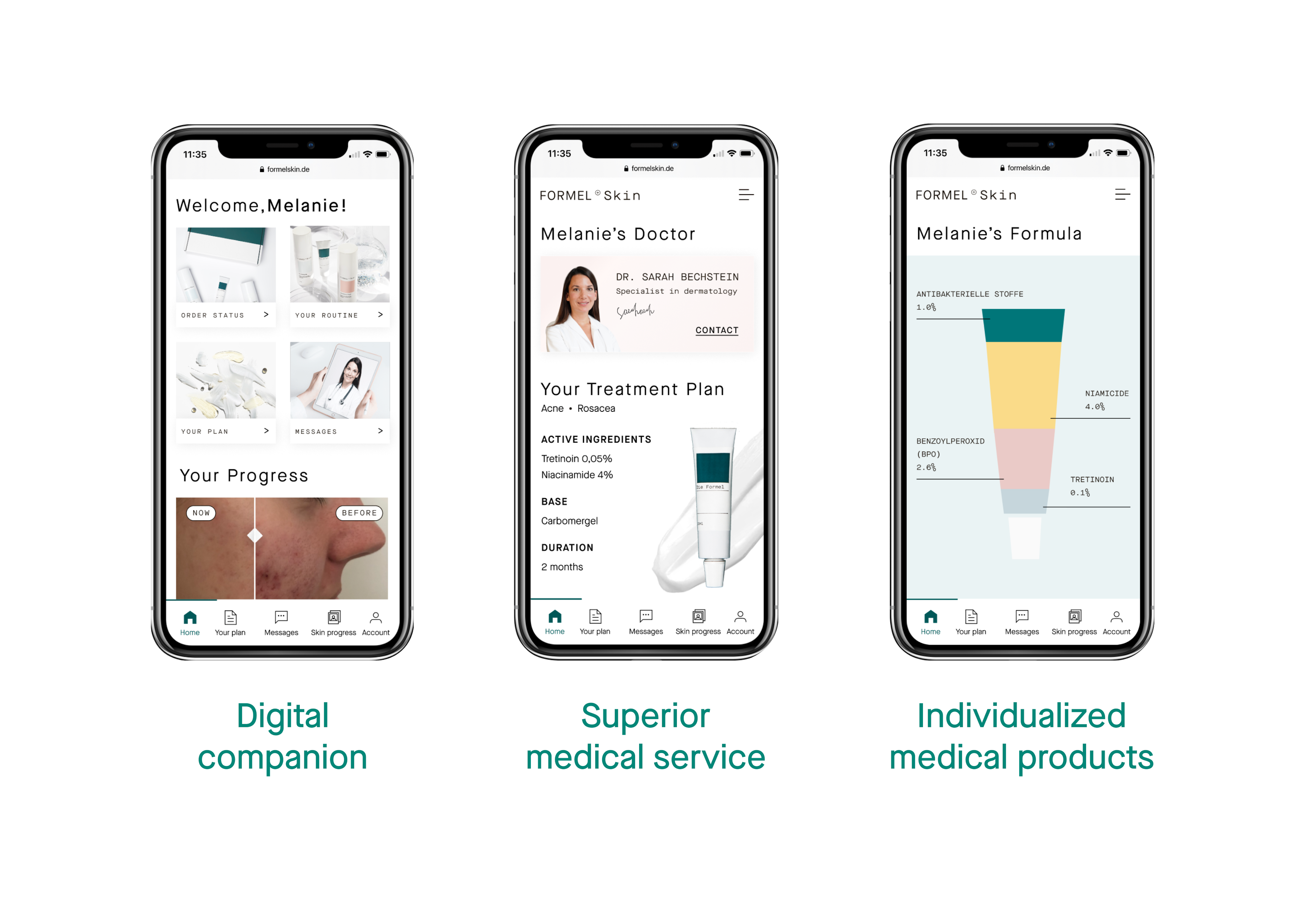 Formel Skin's telehealth app offers specialist dermatologists