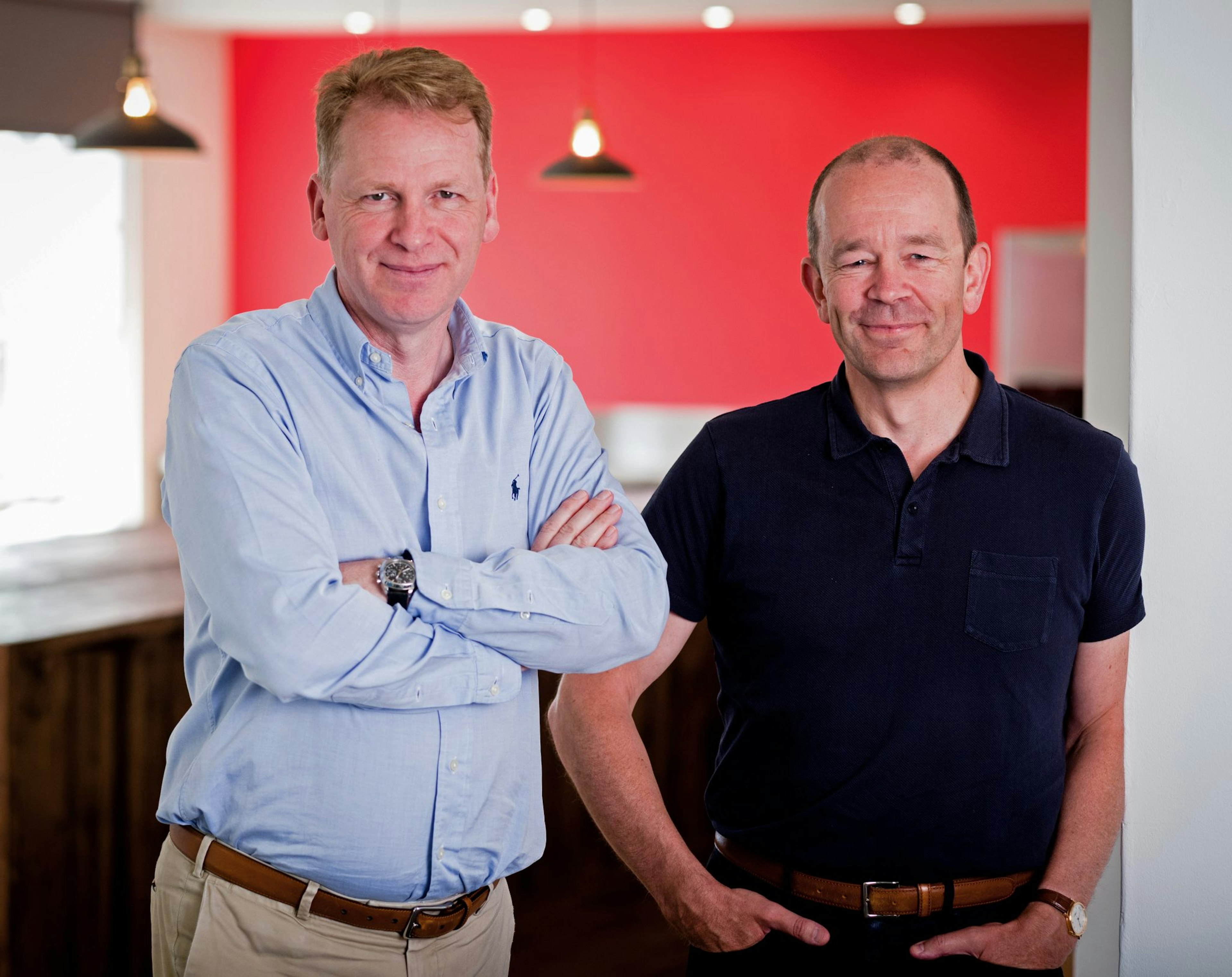 Nigel Toon and Simon Knowles cofounders of Graphcore