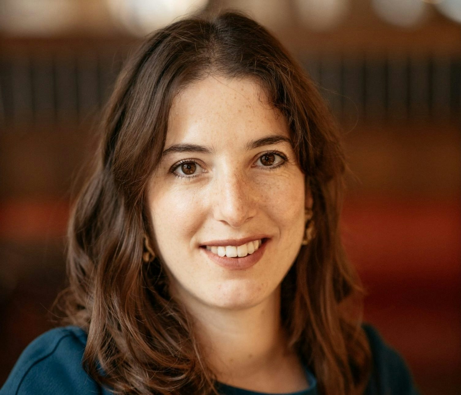 A close up photo of Eléonore Crespo, cofounder and co-CEO of Pigment