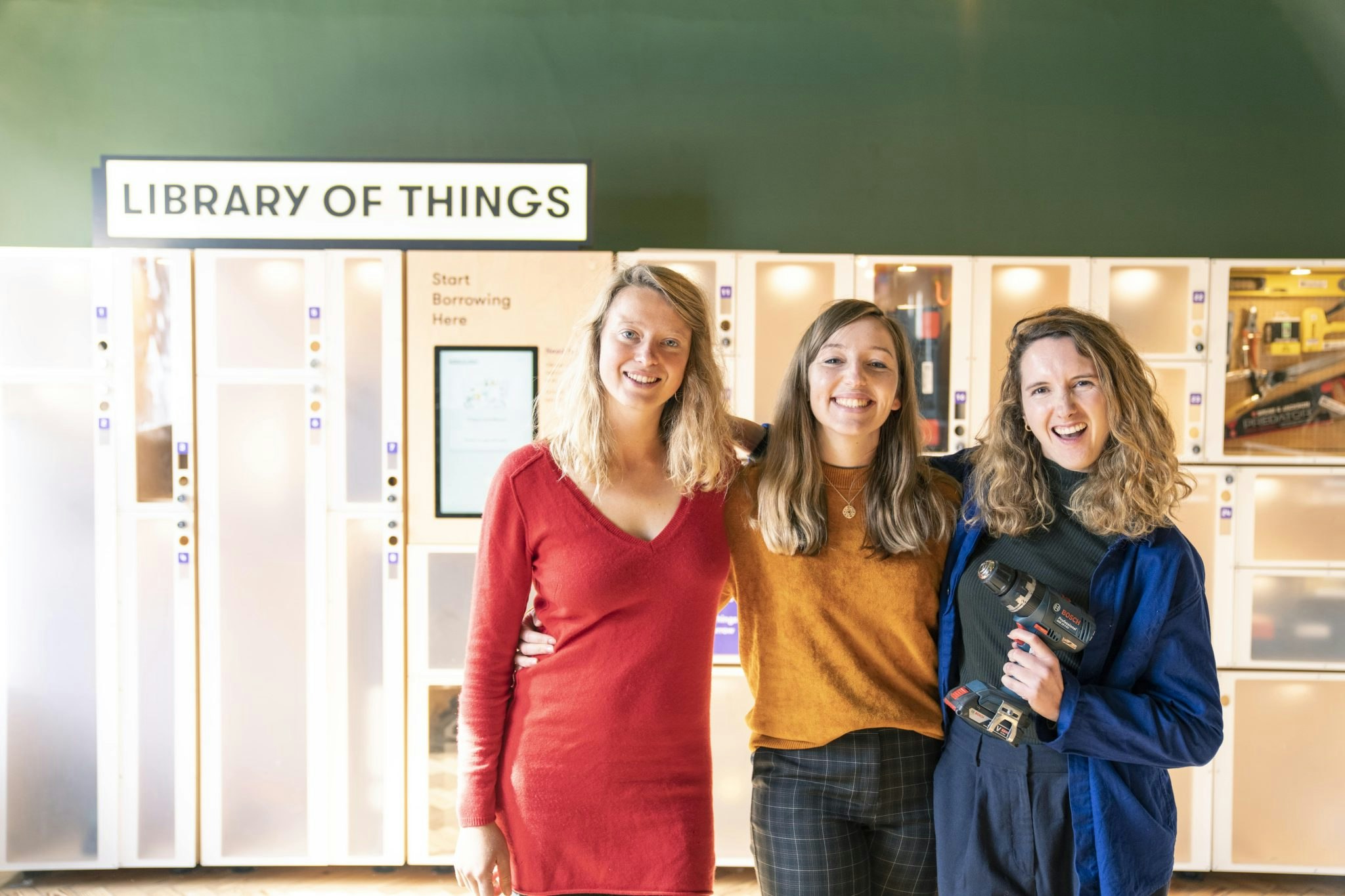 Library of Things cofounders Emma Shaw