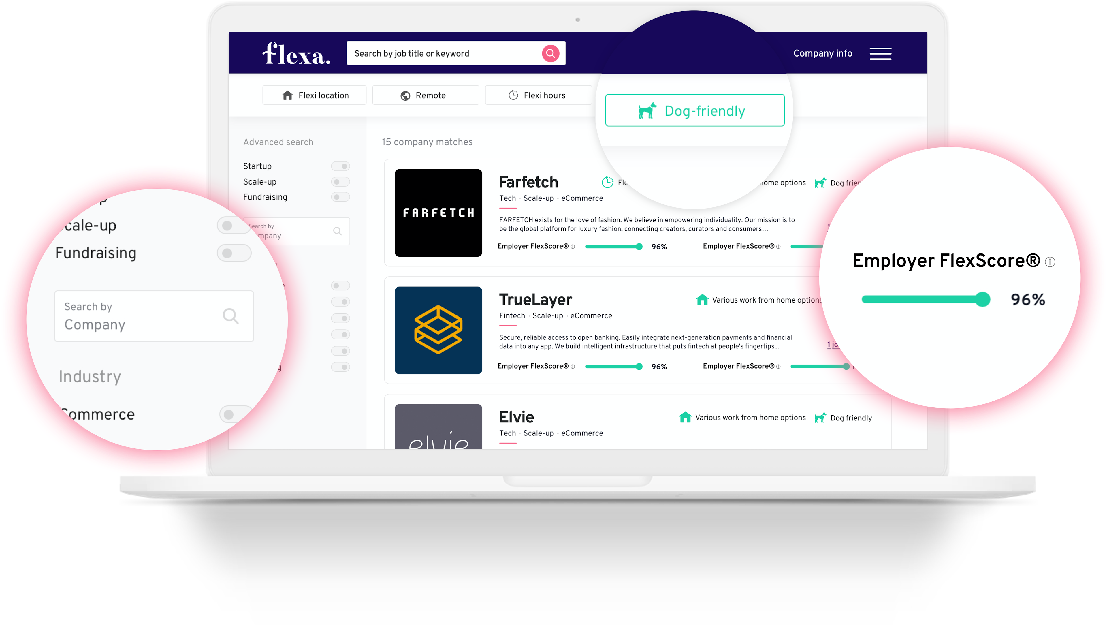 Flexa lets job seekers search for roles by how flexible a company is