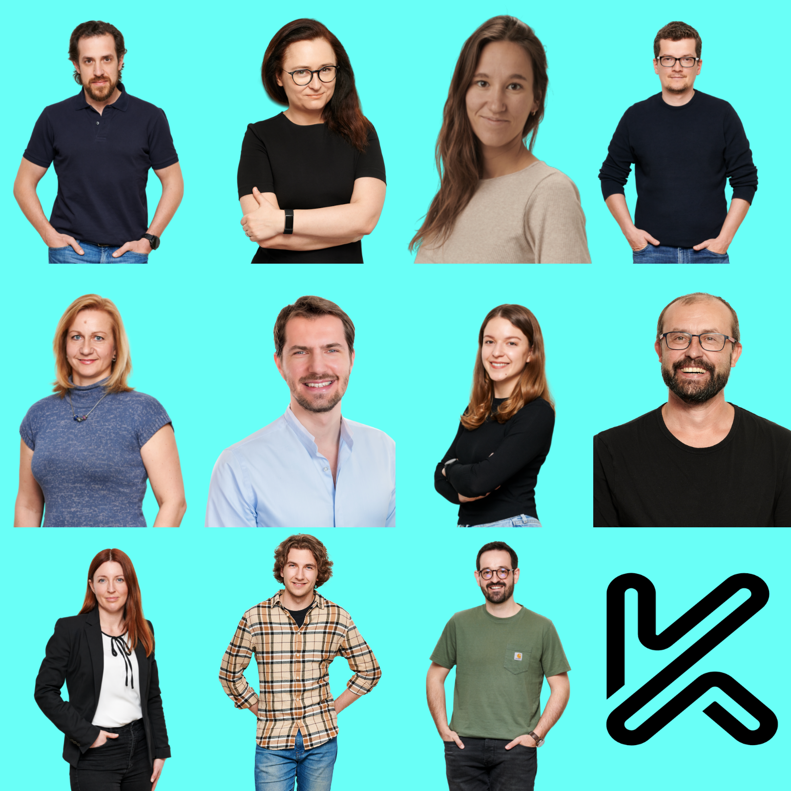 A collage image of the Kaya Ventures team