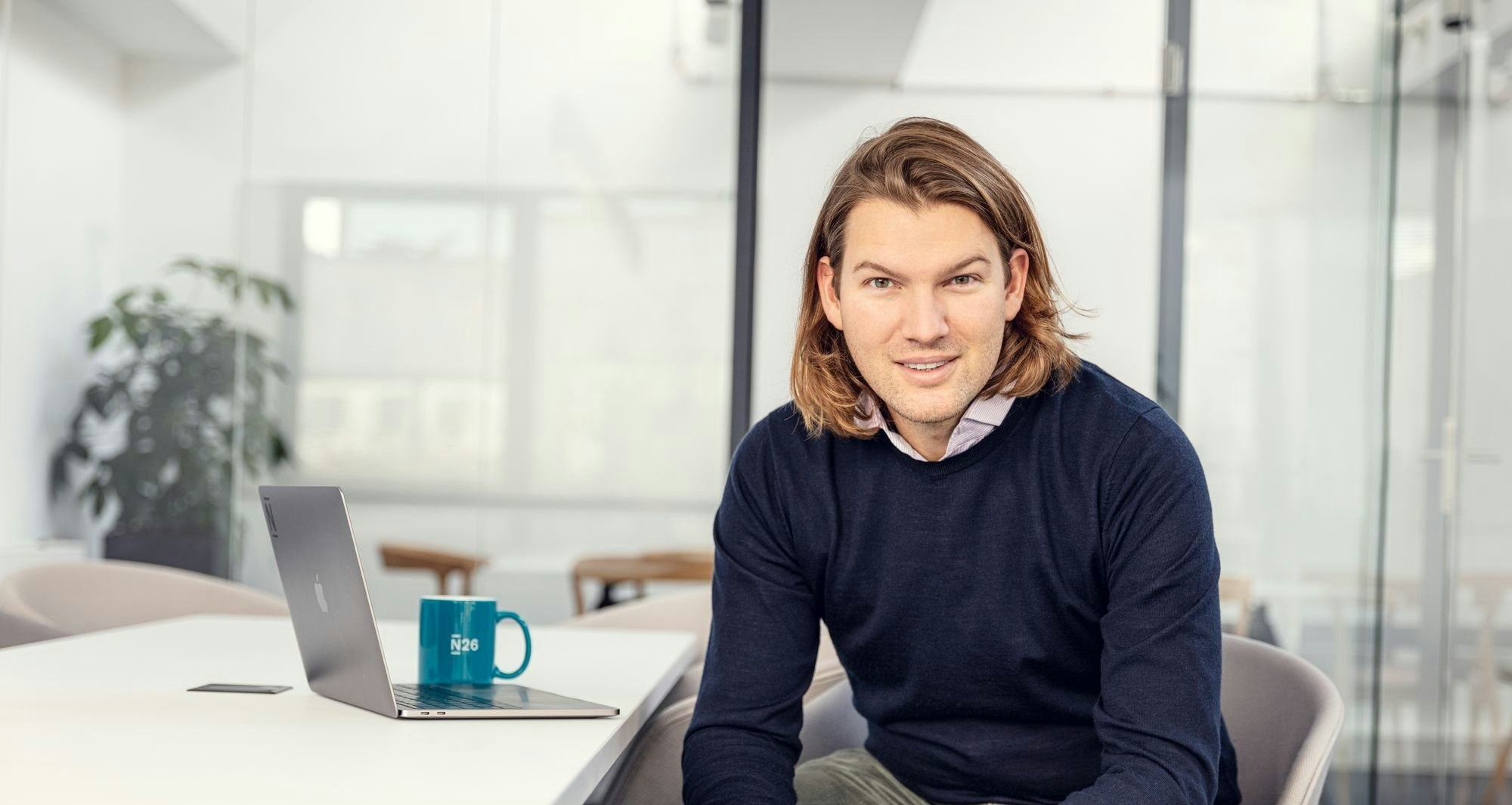 An image of N26 CEO Valentin Stalf