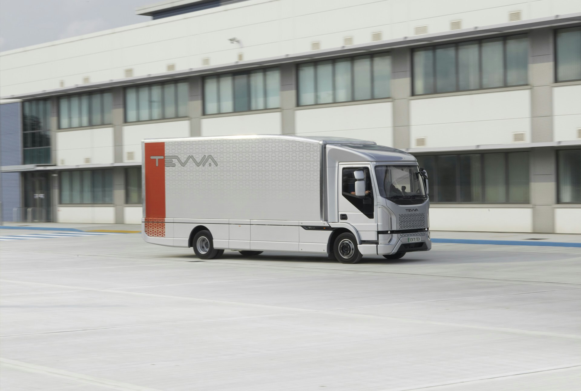 An image of a Tevva truck
