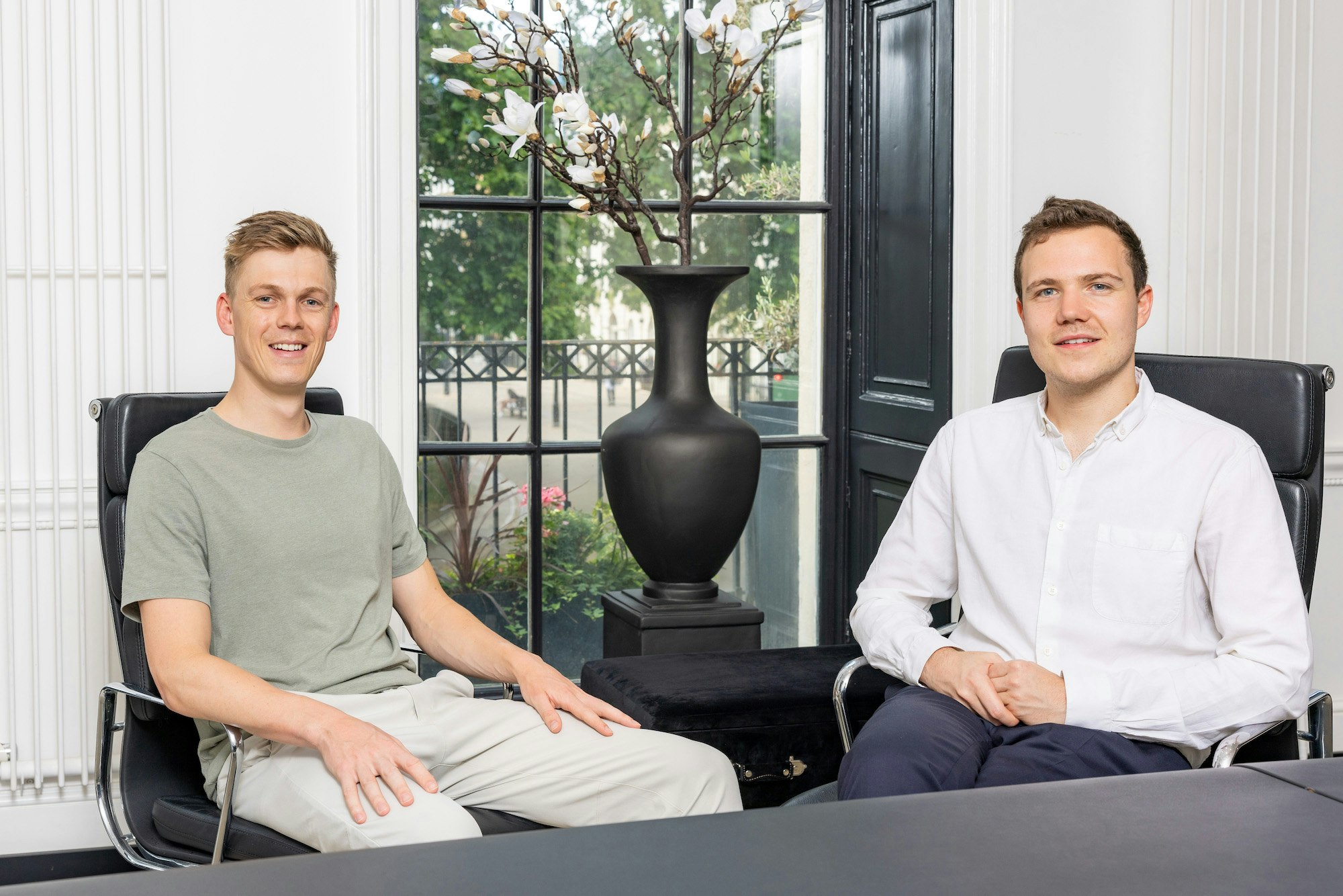 Creator Ventures cofounders Sasha Kaletsky and Caspar Lee