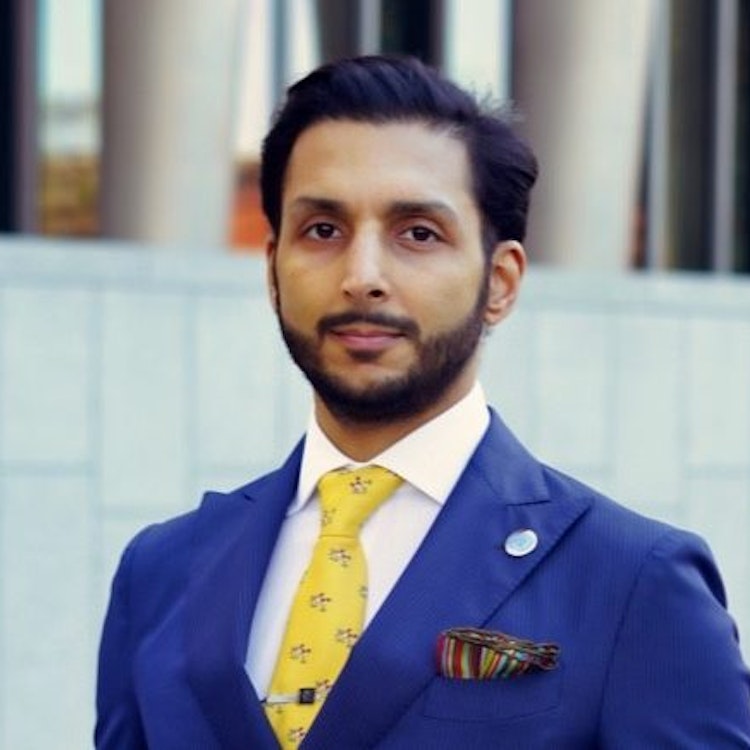 An image of Zed Tarar — a US career diplomat