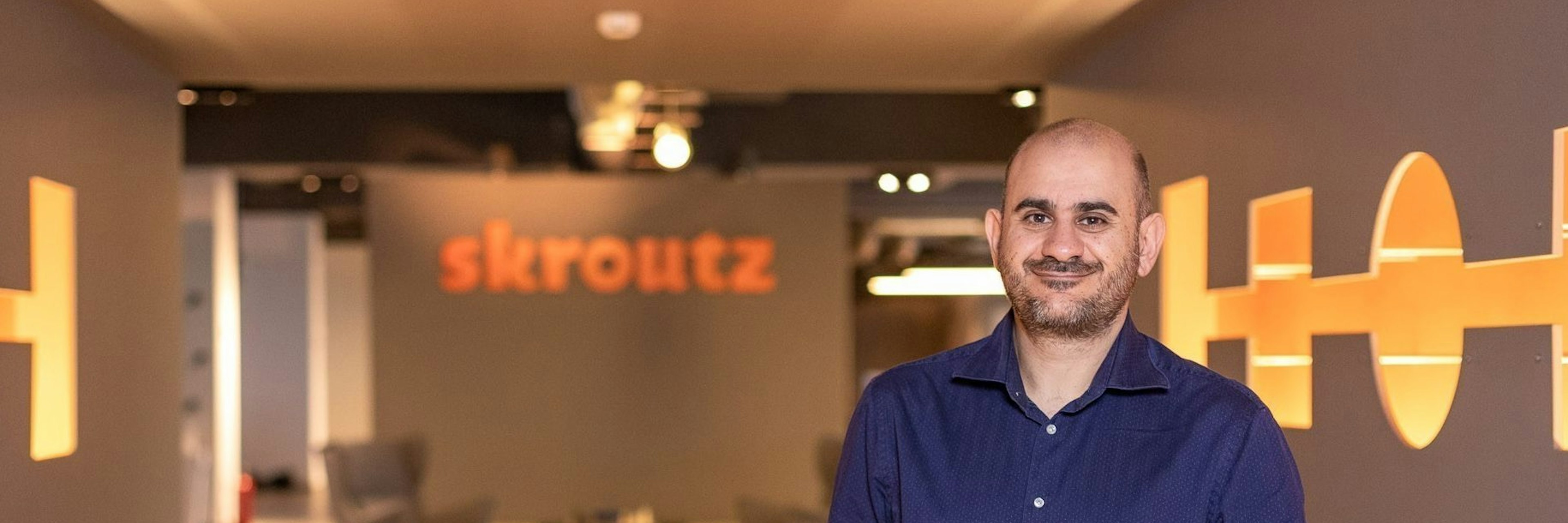 Giorgos Hatzigeorgiou, cofounder and CEO of Greek marketplace startup Skroutz