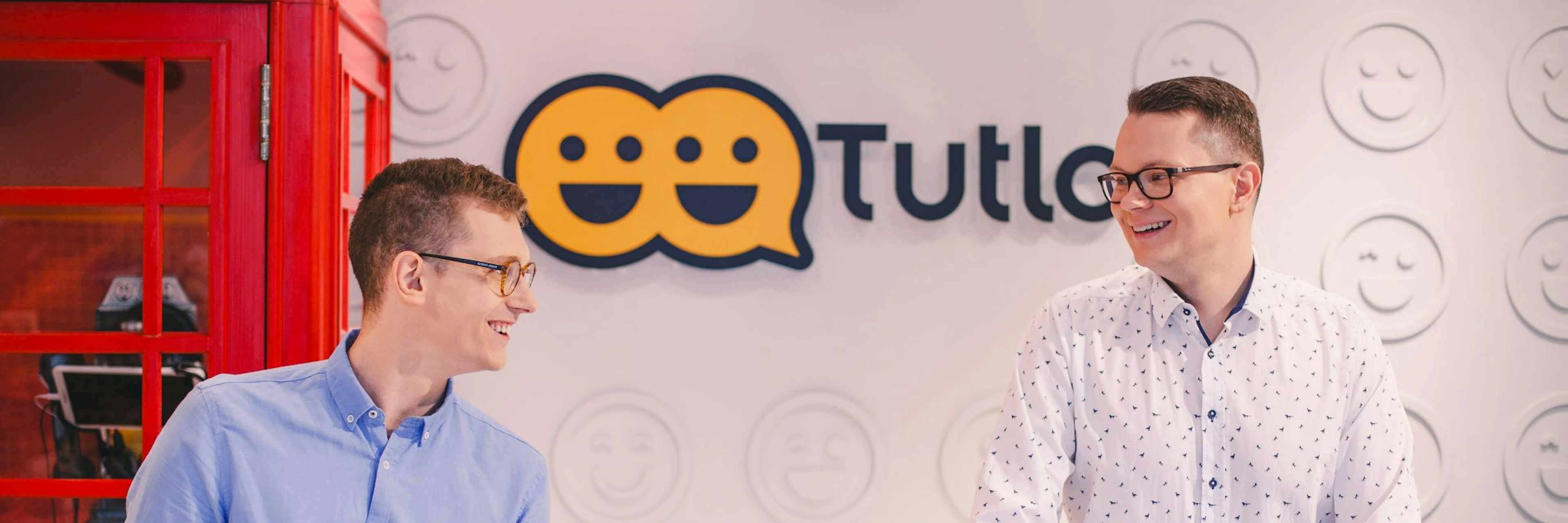 An image of the founders of Tutlo, which decided bootstrapping was the best way to grow their business