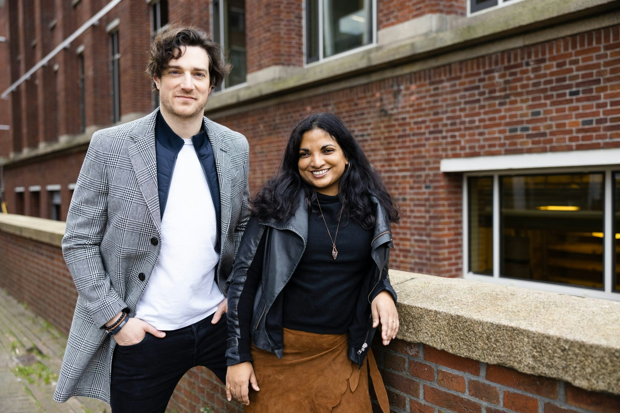 Brxs cofounders Anita Ramsaransing and Filip Nuytemans