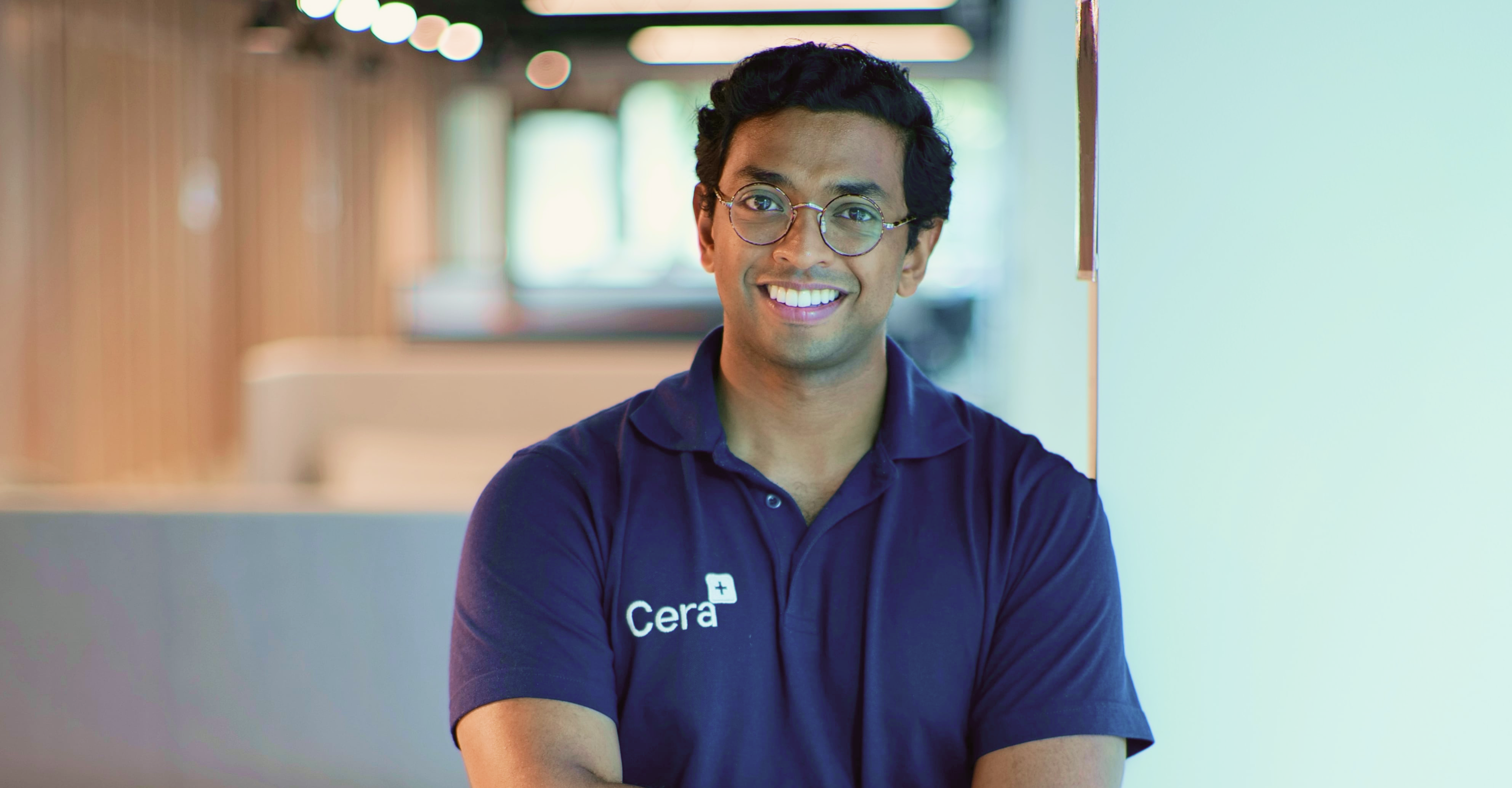 Image of Dr Ben Maruthappu, the CEO &amp; cofounder of Cera Care