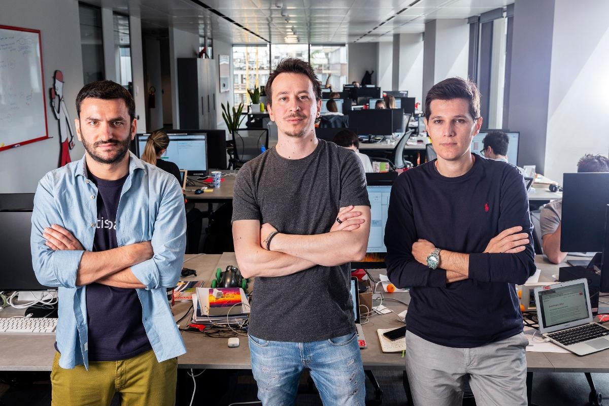 Satispay's cofounders, Alberto Dalmasso, Samuele Pinta and Dario Brignone